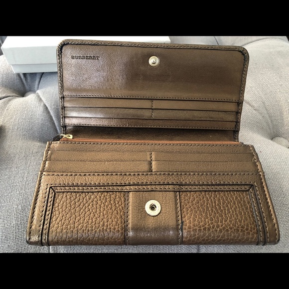 Burberry wallet - Gold - Picture 4 of 7